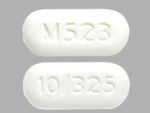 Hydrocodone 10-325 mg (M523 Pill)