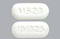 Hydrocodone 10-325 mg (M523 Pill)