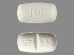 Methadone 5 mg (M 57 55 Pill)