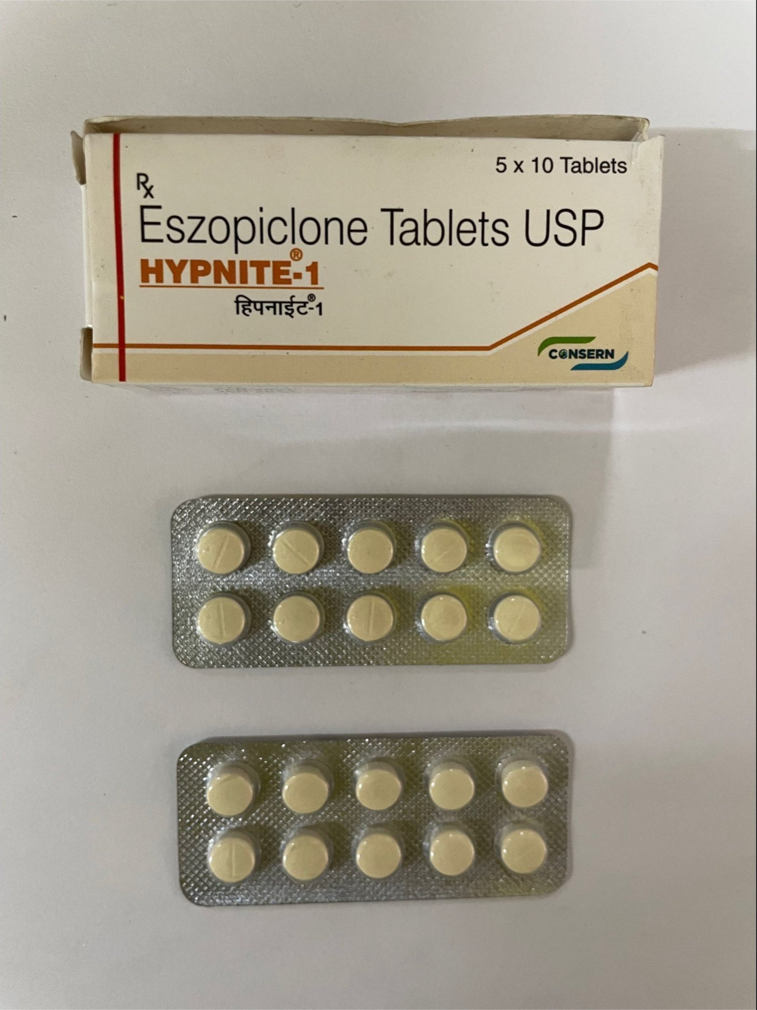 Eszopiclone 1mg