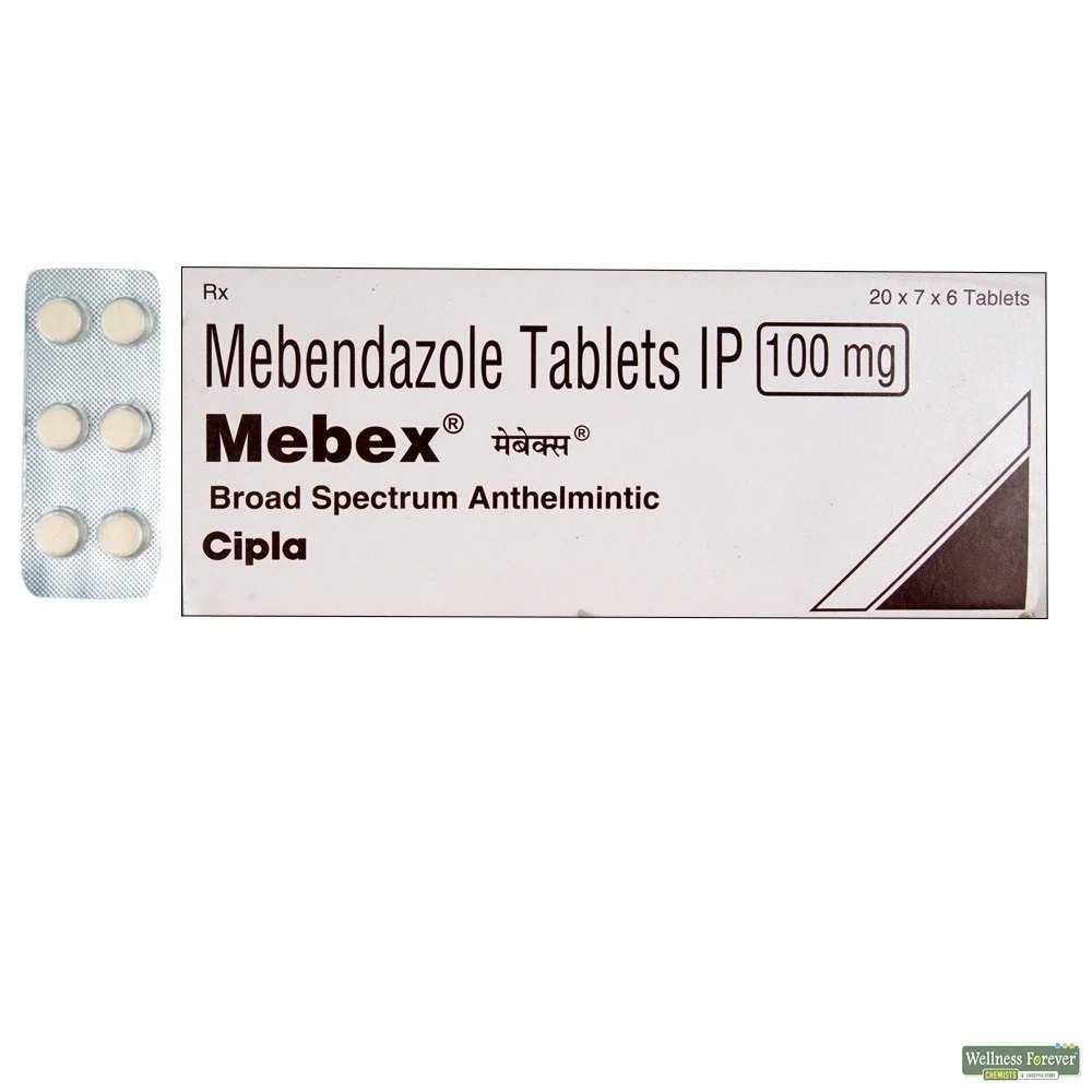 Mebendazole 100 mg