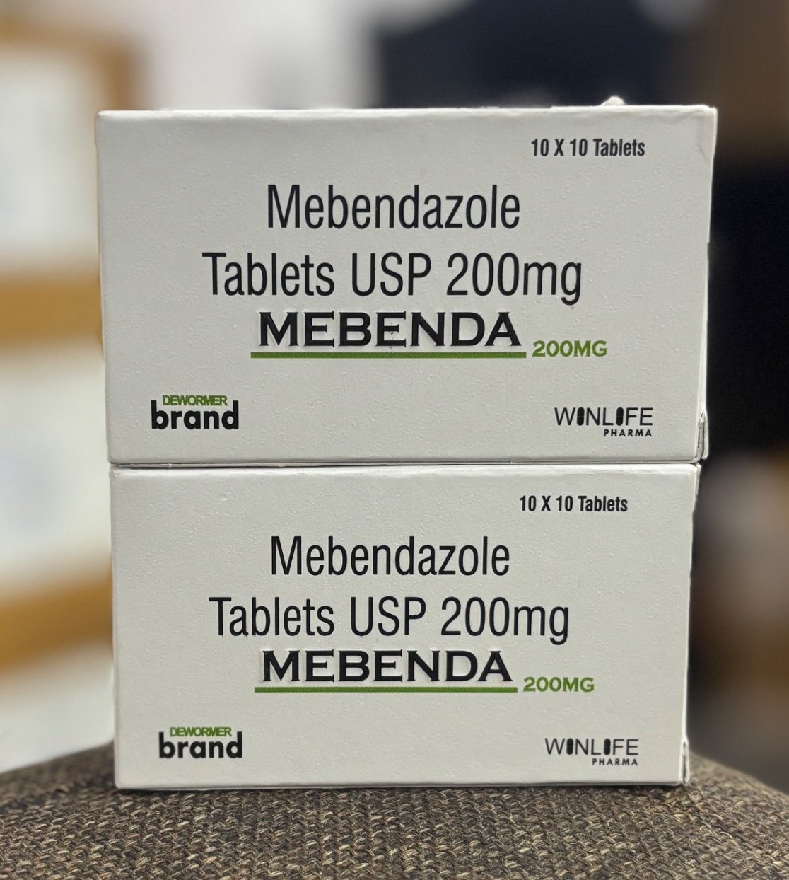 Mebendazole 200 mg